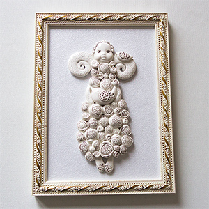 Rėmelis Baltas angelas 